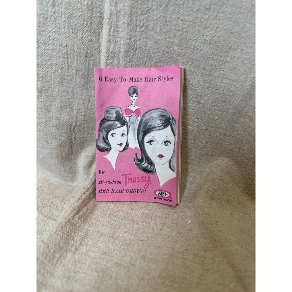 Tressy Doll Hair Style Booklet American Preteen 1963